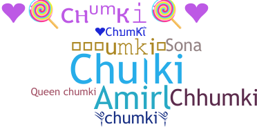 暱稱 - chumki