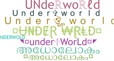 暱稱 - Underworld