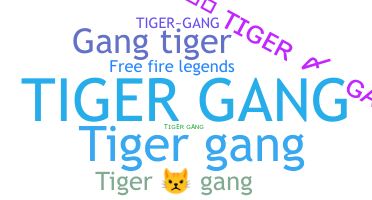 暱稱 - TigerGang