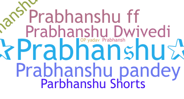 暱稱 - Prabhanshu