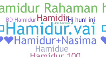 暱稱 - Hamidur