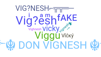 暱稱 - Vignesh