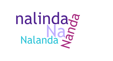 暱稱 - Nalanda