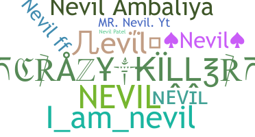 暱稱 - Nevil