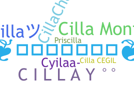 暱稱 - Cilla