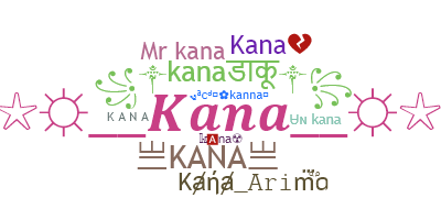 暱稱 - Kana