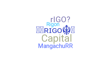 暱稱 - rigo