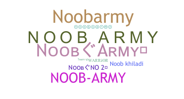 暱稱 - NoobArmy