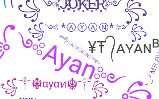 暱稱 - Ayan