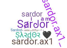 暱稱 - Sardor