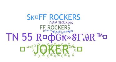 暱稱 - FFrockers