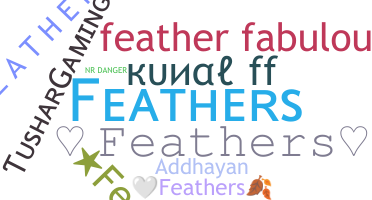 暱稱 - Feathers