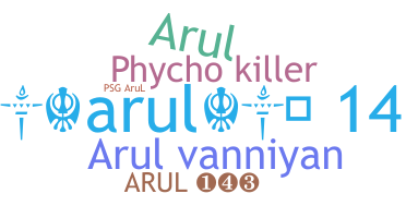 暱稱 - Arul143
