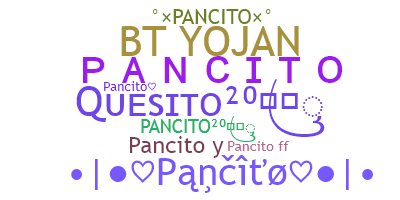 暱稱 - Pancito