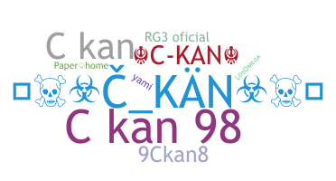 暱稱 - Ckan