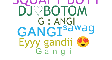暱稱 - Gangi