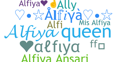暱稱 - Alfiya