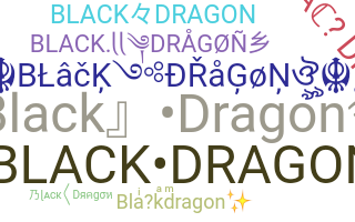暱稱 - blackdragon