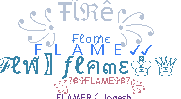 暱稱 - Flame