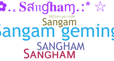暱稱 - Sangham