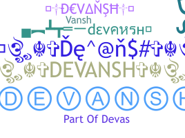 暱稱 - devansh
