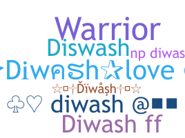 暱稱 - Diwash