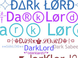 暱稱 - darklord
