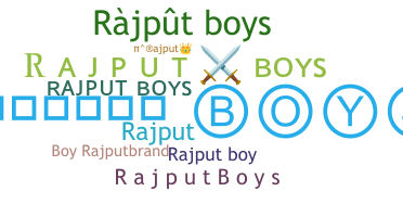 暱稱 - RajputBoys