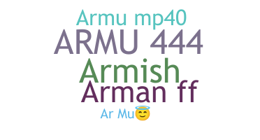 暱稱 - ARMU
