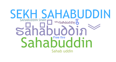 暱稱 - sahabuddin