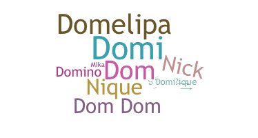 暱稱 - Dominique