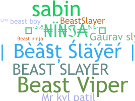 暱稱 - BEASTSLAYER