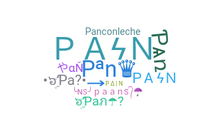 暱稱 - Pan