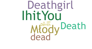 暱稱 - Death