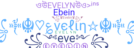 暱稱 - Evelin