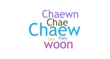 暱稱 - Chaewon