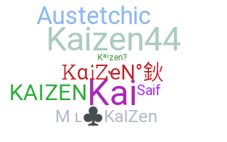暱稱 - Kaizen