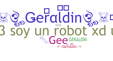暱稱 - Geraldin
