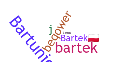 暱稱 - bartek