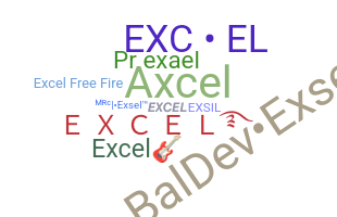 暱稱 - Excel