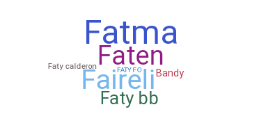 暱稱 - Faty