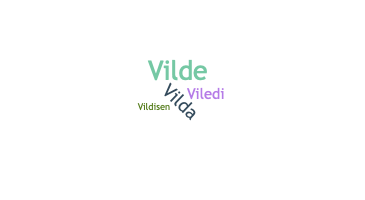 暱稱 - Vilda