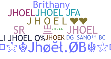 暱稱 - Jhoel