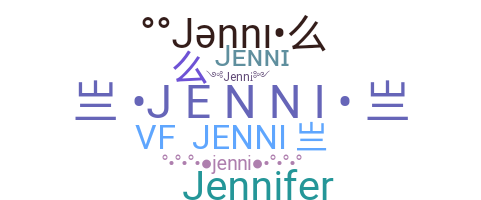 暱稱 - Jenni