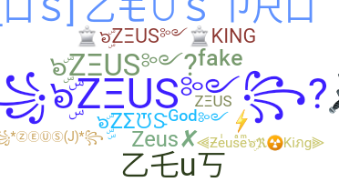 暱稱 - Zeus