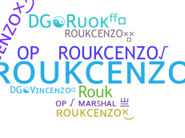 暱稱 - Roukcenzo