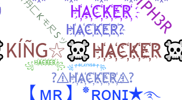 暱稱 - Hackers
