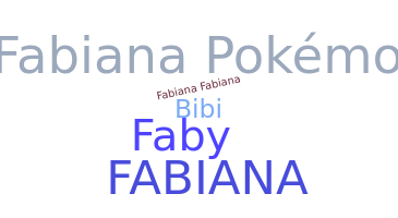 暱稱 - Fabiana