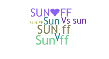 暱稱 - SunFF
