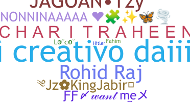 暱稱 - Rohid